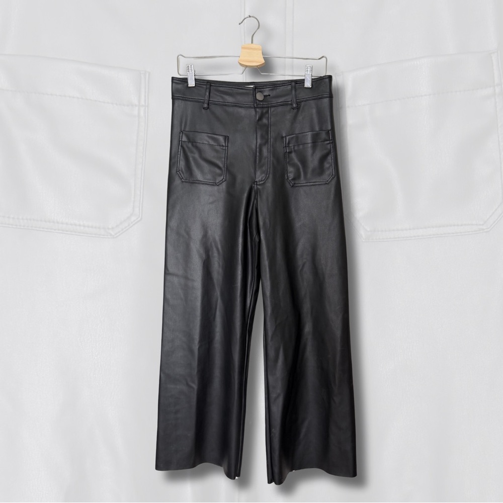 Zara Black Wide Leg Pants